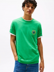 Nautical Flag Logo Pocket T-Shirt