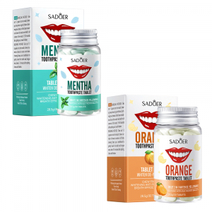 Твердая зубная паста в таблетках SADOER
