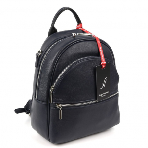 Женский кожаный рюкзак Sergio Valentini SV-SZ760/A Нави