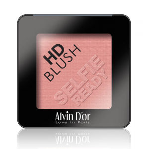 Румяна пудровые HD Blush Selfie Ready Alvin D`or розовый 03 пыльно-розовый