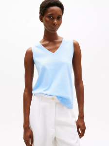 Drapey V-Neck Tank Top