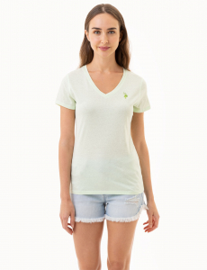 TONAL V-NECK T-SHIRT