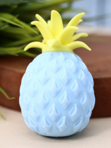 Мялка - антистресс «Pineapple squeeze toy», blue