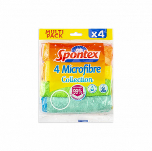Салфетка MICROFIBRE4 30х30см 4шт