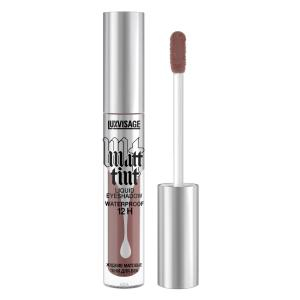 Тени жидкие для век Matt tint waterproof тон 110 Dark Chocolate 3г LUXVISAGE/5/ОПТ