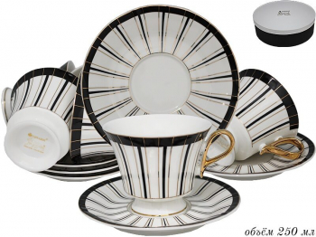 122-003 Чайный набор 250 мл 12пр. в под.уп.(х6)