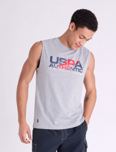 GRADIENT USPA GRAPHIC JERSEY TANK