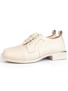 03-YP9862M BEIGE Полуботинки женские (натуральная кожа)