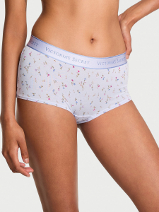 Logo Cotton Boyshort Panty