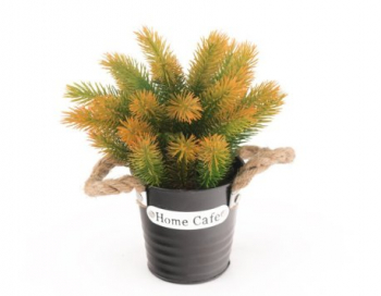 Искусственные цветы, Композиция в горшке 