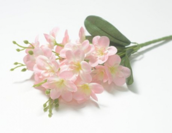 Искусственные цветы, Ветка в букете фрезия 5 веток (1010237)