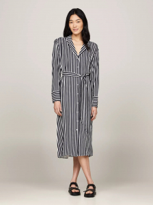 Stripe Midi Shirtdress