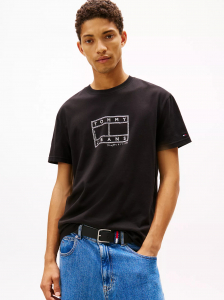Tommy Jeans Flag Logo T-Shirt