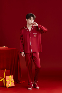 Пижама красная мужская