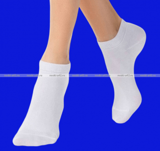Следки женские белые