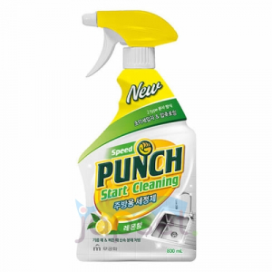 Speed Punch Start Cleaning Чистящее средство для кухни, быстрого действия с ароматом лимона, 800 мл