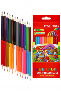 Prof-Press, Карандаши цветные 12 цв. Prof-Press