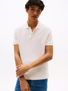 Regular Fit Embroidered Monogram Polo