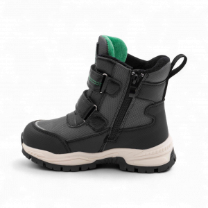 Ботинки мембранные на меху А6672-3 серые