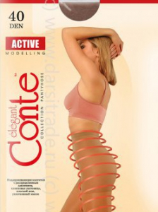 Колготки женские Active 40 6 Conte Дроп