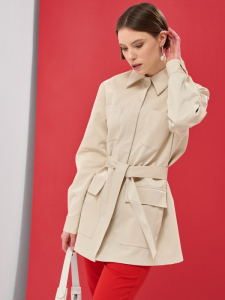 Куртка из лакированной эко-кожи OD-476