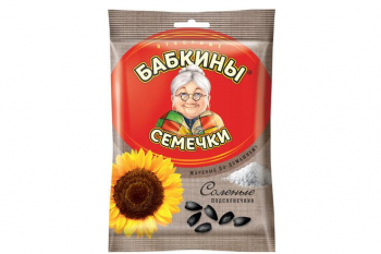 «Бабкины семечки», семечки жареные, солёные, 100 г