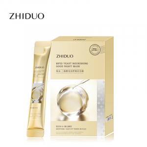 Hочная питатильная маска с бифидобактериями ZHIDUO Bifid Yeast Nourishing Cood Night Mask, 4 мл