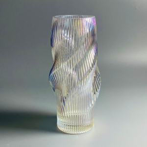 200-181 Декоративная ваза для цветов 29,5см в под.уп.(х6)Стекло