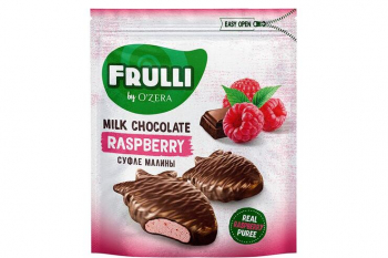 «O'Zera», конфеты Frulli суфле малины в шоколаде, 125 г