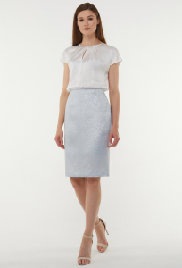 Юбка Bazalini 4331 серебро