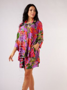 Комплект №220035 Chantemely Дроп рубашка шорты