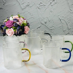 160-278 Набор из 6 кружек 320мл в под.уп.(х12)Стекло