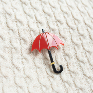 Брошь Ombrello rosso