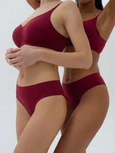 Трусы бикини TLK0207 Бордовый