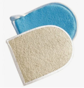 Мочалка ЛЮФА варежка YORK 1501