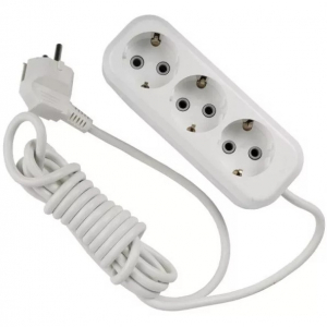 Удлинитель ПВС 7м с заземлен.1403