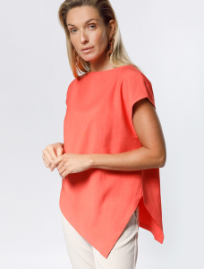 Ассиметричный топ из плотного лиоцелла