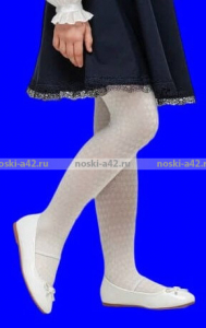 5 ПАР - Dover (Алиса) колготки подростковые школьные с узором