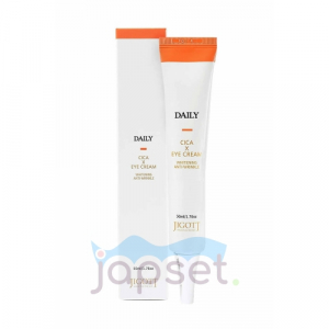 Jigott Daily Real Cica Eye Cream Ежедневный крем для век с экстрактом центеллы азиатской, 50 мл