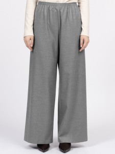 Прямые брюки из мягкой шерстяной ткани