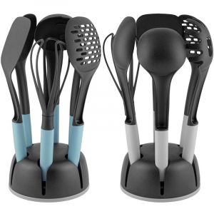 160-209 Набор кухонных принадлежностей  6пр. на подставке в под.уп.(х6)