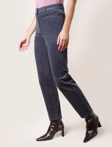 Брюки из эластичного микро-вельвета