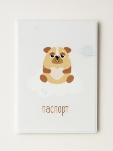 ОБЛОЖКА ДЛЯ ПАСПОРТА «Space dog»