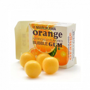 Японская жевательная резинка MARUKAWA Апельсин,1 шт