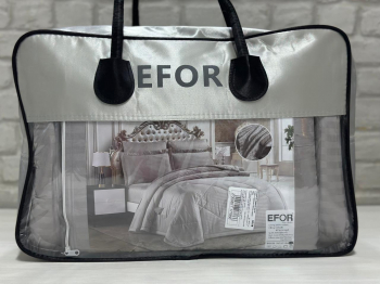 КПБ EFOR PREMIUM SATIN A.GRI с одеялом светло-серый евро