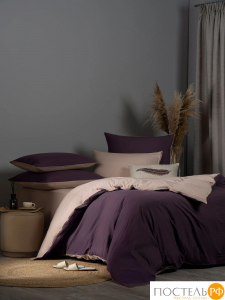 SleepiX ЮКО фиолет/роз КПБ 145х205-2/230х250-1/50х70-2/70х70-2, 7 пр., 60%полимодал, 40%бамб. волокно