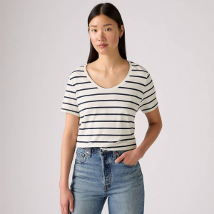Bridget Cotton Linen Short Sleeve T-shirt