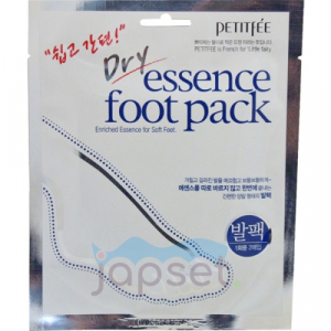Pettifee Dry Essence Foot Pack Маска носочки для сухой кожи стоп, регенерация, 2х20 мл