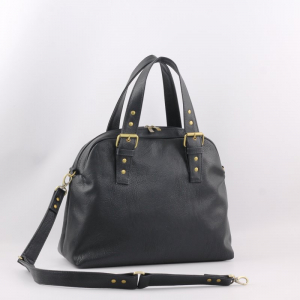 Сумка 657 итальянский черный ФОРМАТ 