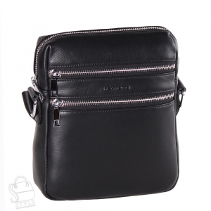 Сумка мужская кожаная 801-2BSH black Heanbag